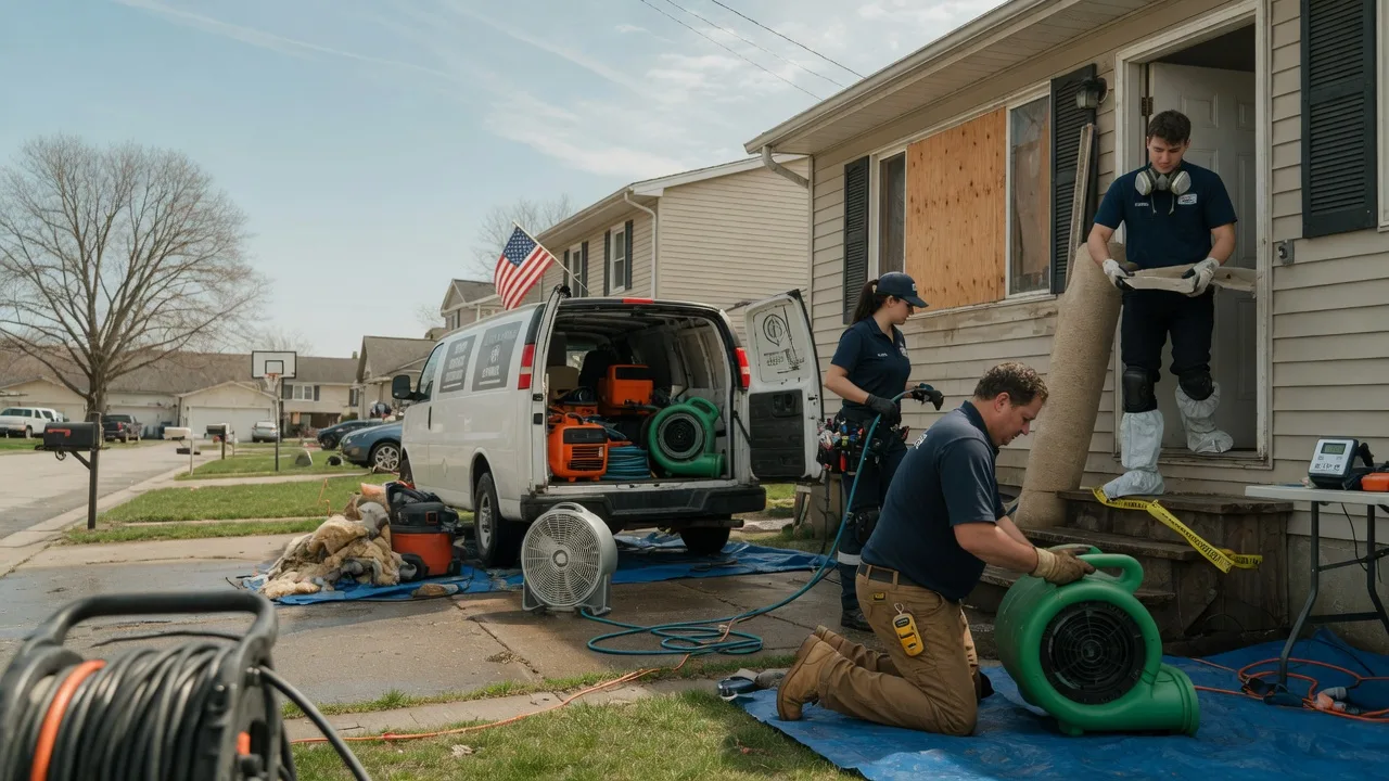 Water Damage Restoration in Fischer, TX near me
